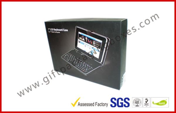 Full Color Printing Laptop Cardboard Box Packaging With Ivory Card Materials