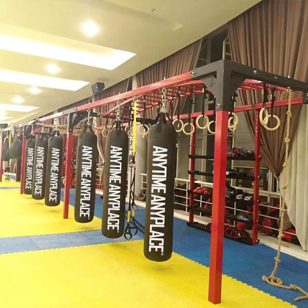 6FT Tall Boxing MMA Equipment Punching Bag Hanger Freestanding Bracket