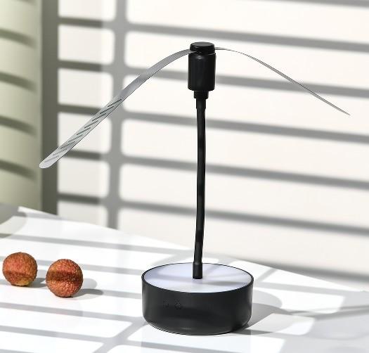2 in 1 Function Fly Repellent Fan Night Light for Home Battery Powered Sustainable