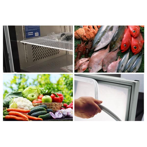 Холодильник встречной верхней части рекламы размораживает автоматически е - покрытый испаритель Эмбрако