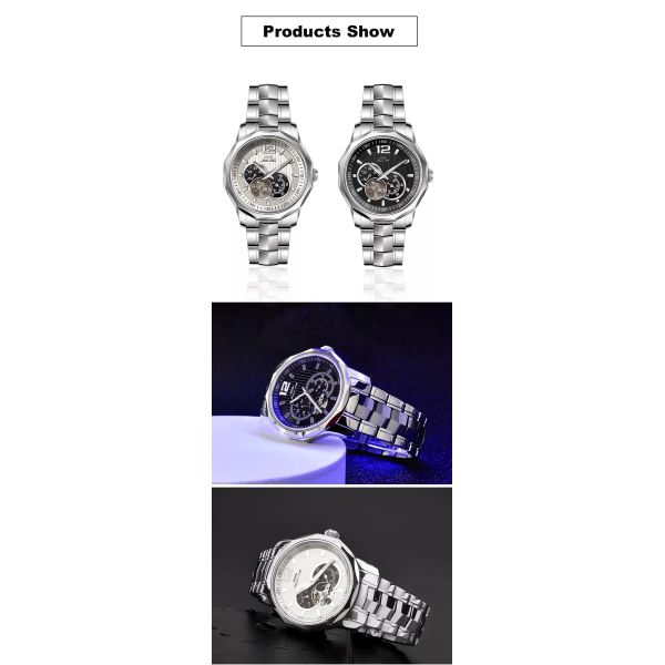 Water-Resistant Men's Mechanical Watch · 11.5mm Case | Japanese Miyota 82S7 Movement