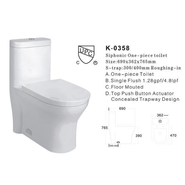 Пол - установил вытянутые туалеты Bathroom с чистыми линиями и низкопрофильным