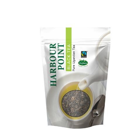 Transparent aluminum foil zipper stand up pouch/plastic packaging ziper bags with window