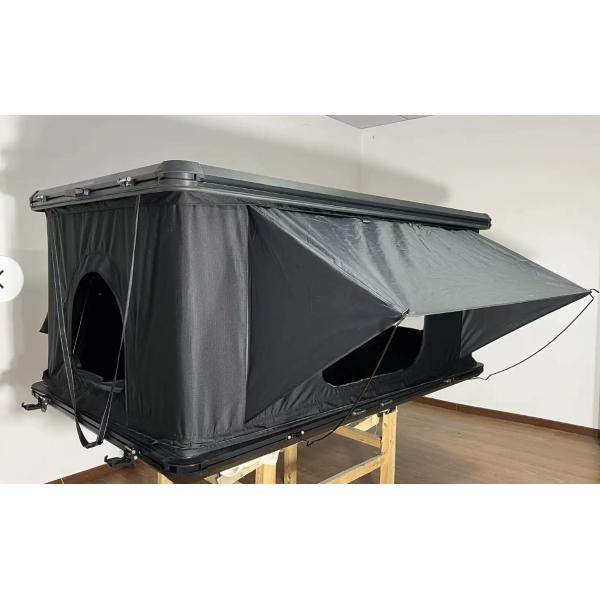 4x4 Waterproof Foldable Roof Top Tent with Aluminum and UV Resistant Canopy
