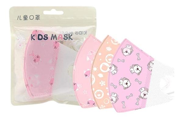Antibacterial Kids Disposable Mask , High Filtration Children'S Medical Masks