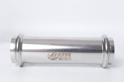 V Profile SS304 Stainless Steel Press Fittings 