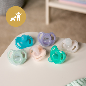 Bpa Free Infants Bite Chew Supplies Nipple Flat Teat Baby Silicone Pacifier