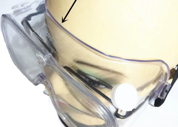 Custom Dust Proof Safety Glasses , PVC Anti Fog Personal Protective Equipment Goggles