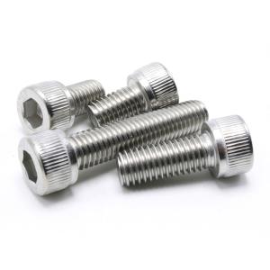 Aço inoxidável de acabamento simples 304 A2-70 Hex Socket Head Cap Bolt para