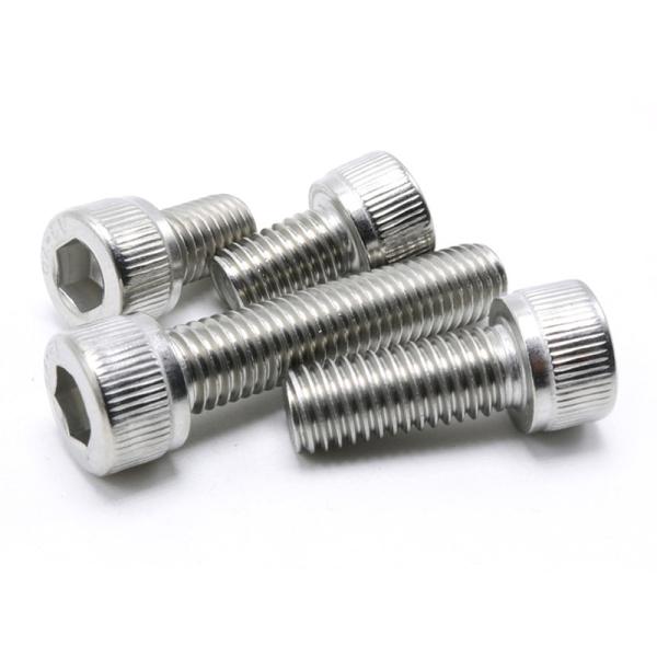 Aço inoxidável de acabamento simples 304 A2-70 Hex Socket Head Cap Bolt para construção