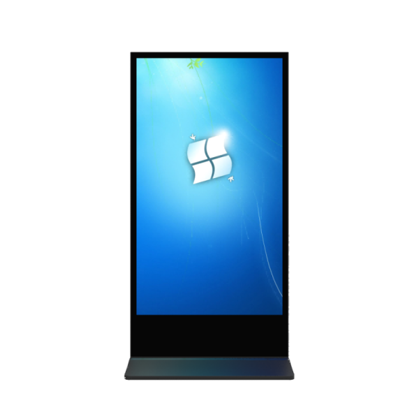 75 Inch Floor Standing Digital Signage Android OS with CMS