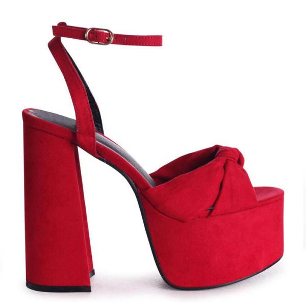 Crinkle Metallic Pleated Bow Platform Heel Shoes Sandals For Ladies With Heels