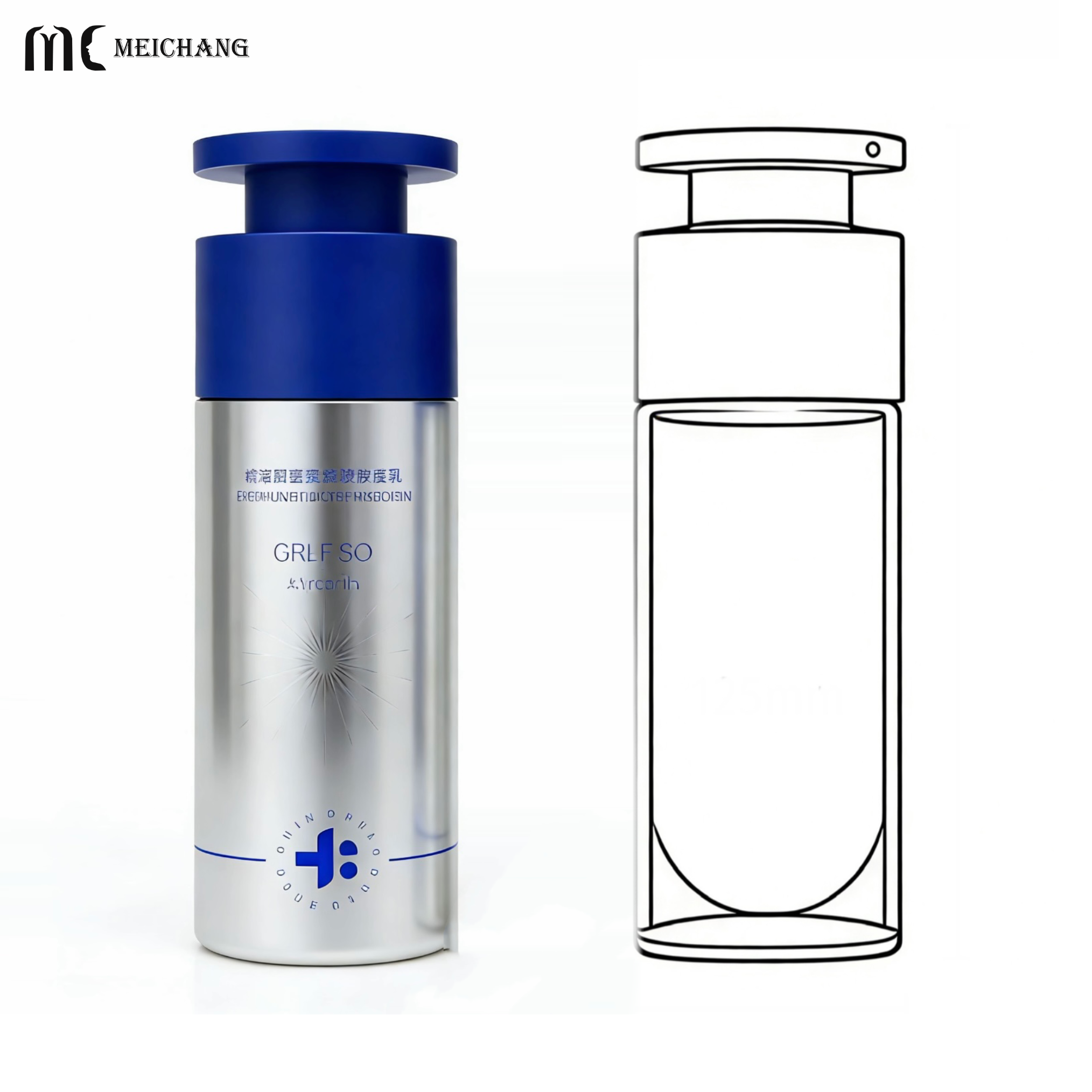 Medical-Grade Double-Layer Acrylic Airless Pump Bottle with Vacuum Fresh-Lock Technology for Leak-Proof Skincare Packaging