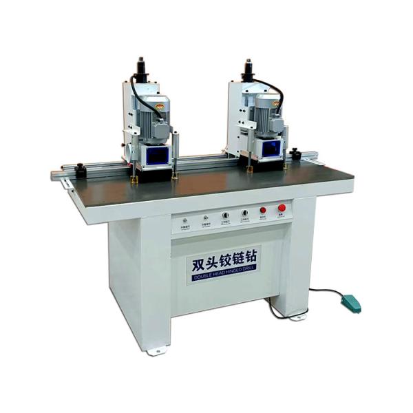 accuracy Cabinet Double Head Hinge Wood Boring Machine for Customer Requirements