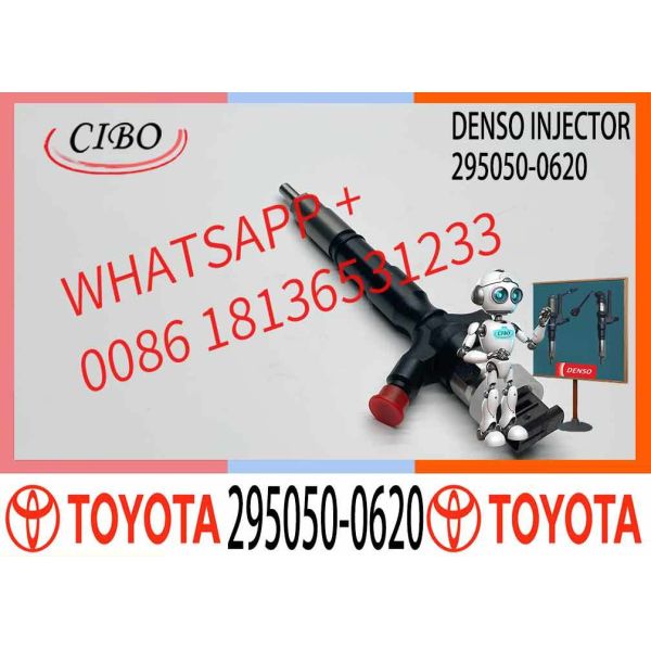 High formance New Common Diesel Rail Fuel Injector 295050-0740/295050-0620/23670-30420 for Toyota 2KD-FTV Engine