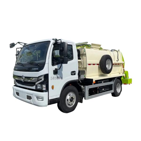 Pure Electric Intelligent Garbage Collection Vehicle with Waste Compaction and Effortless Unloading