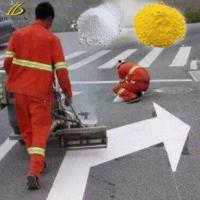 Revestimiento en polvo Marcado de asfalto Marcado termoplástico de la carretera Pintura de marcado con cuentas de vidrio