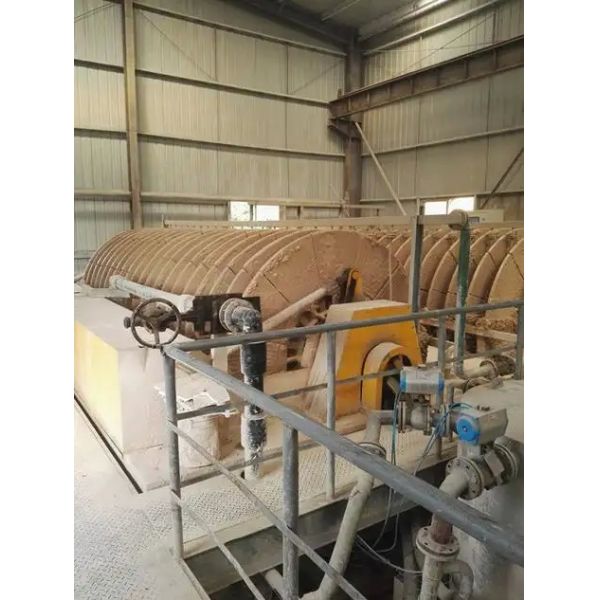 Machine d'essorage de boues à membrane de filtre-presse circulaire de qualité industrielle