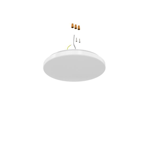 Middle 10inch LED Slim Puff Ceiling Light 15W 5CCT CL-F1015 with 50000 Hours Lifespan