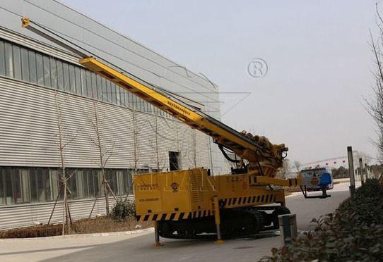 Diesel Engine High-pressure Construction Drill Rig for jet grouting anchor cable in Tajikistan