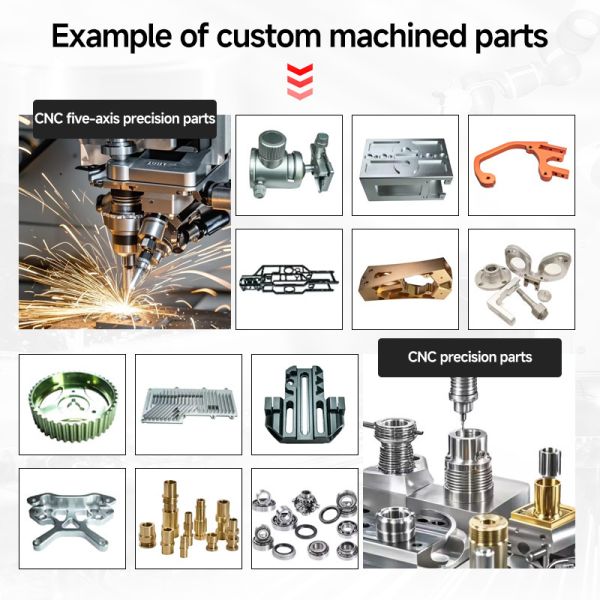Precision CNC Turning Milling Parts Micro Machining Customized Sizes