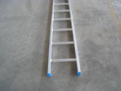 Single Straight Aluminium Step Ladder For Scaffolding System Safe Durable