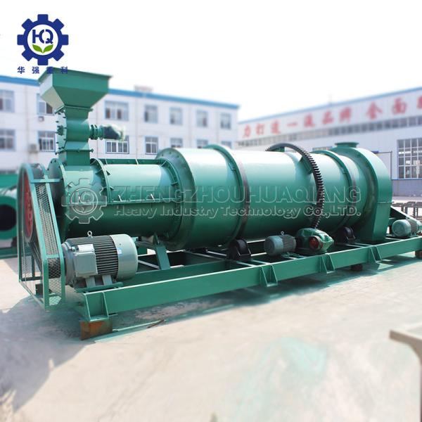 1-15 Tons Fertilizer Granulator 80KW Round Organic Fertilizer Granulator Machine