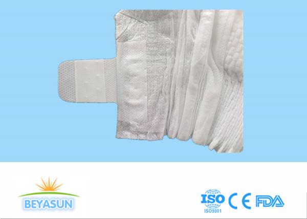 Embroidered Disposable Baby Diapers , Newborn Disposable Nappies Eco Friendly