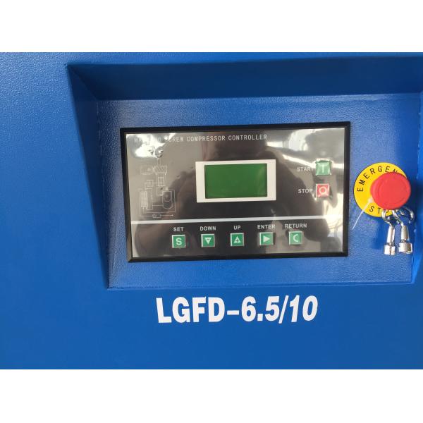 5.5kw screw air compressor in unique design german rotorcomp air end  in TUV certificates, 5 years warranty