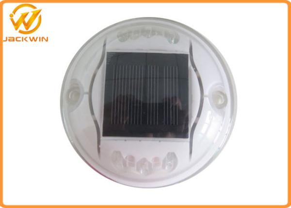Round Aluminum Solar Reflectors Catseye Road Stud Rainproof Anti - High Temperature