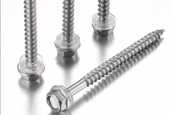 M3 M4  Stainless steel Hex Flange Self Tapping Screws SS304 SS316 A2 A4-80 Drilling screws