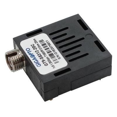 Módulo ótico do transceptor do transceptor BIDI 1.25Gbps TX1550nm RX1310nm 20km SMF do ST 1x9 do SC FC