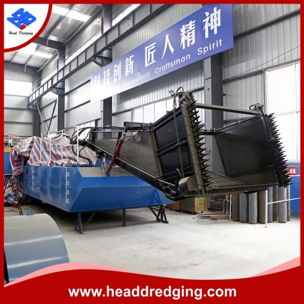 Floating Tree Branch Waterways Trash Skimmer Machines Paddle Wheel