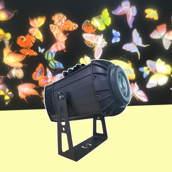 Nebula Dynamic 300w LED Gobo Zoom Image Projection Water Wave Floating Effect Light Gobo Projector