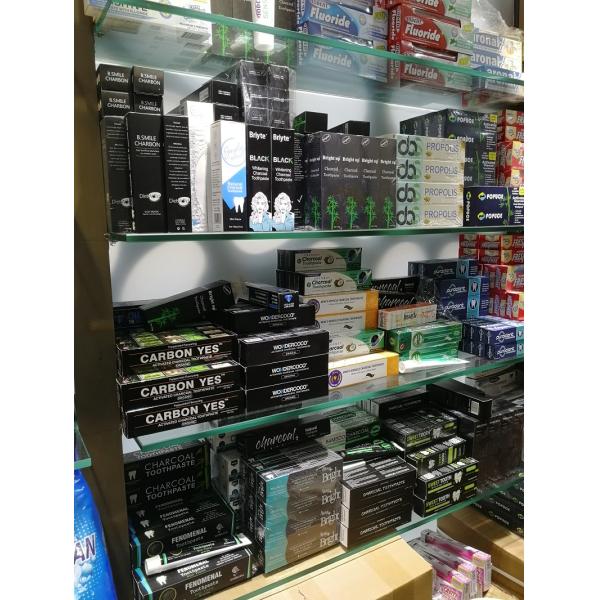 SASO Organic Teeth Whitening Toothpastes Colorful Crystal Anti Cavity