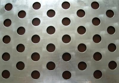 Customized different hole 1mm Iron plate Galvanized perforated metal mesh