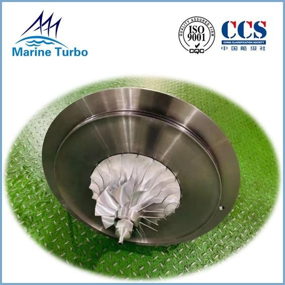 Substituição do cartucho turbo marinho NR24/R para turbocompressor de gás de escape