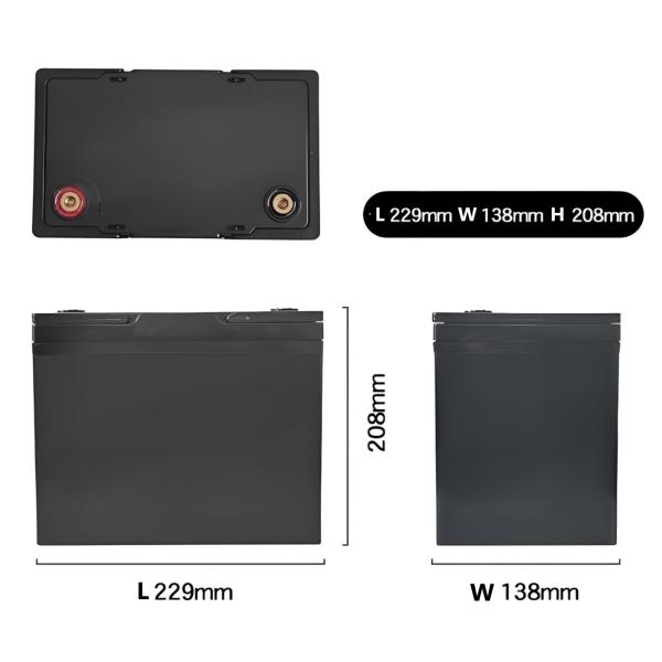 BENERGY 12V 63Ah LiFePO4 Battery for UPS Solar Backup Power