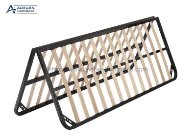 Easy Assembly 54'' Folding Black Iron Double Bed Frame
