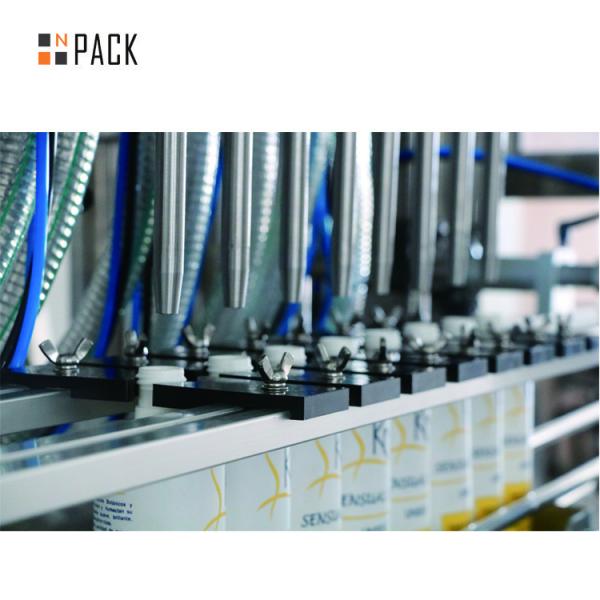 Touch Screen Air Jet Bottle Cleaning Machine Rotary Bottle Filling Line