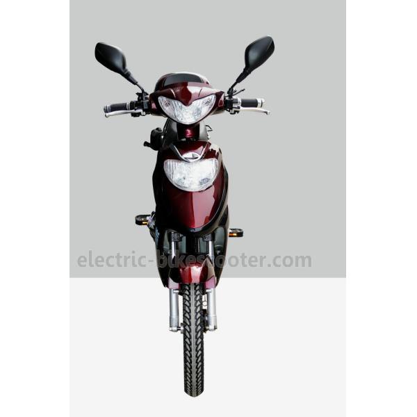 72V 500W Pedal Assisted Electric Scooter , Electric Moped Scooter With Pedals