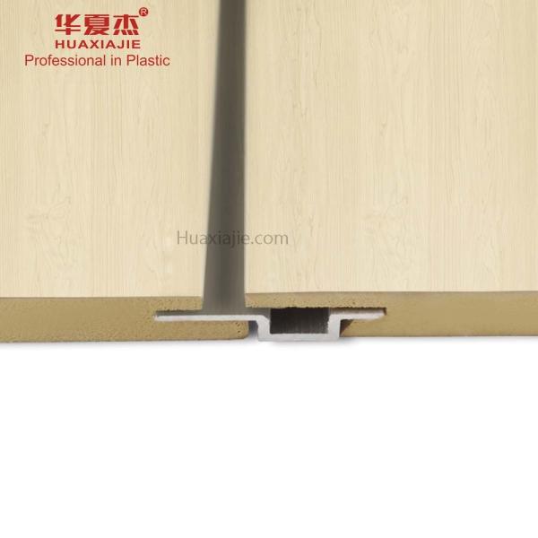 Painel de parede de madeira de Wpc da cor interno para Hall Design 2800x600x9mm