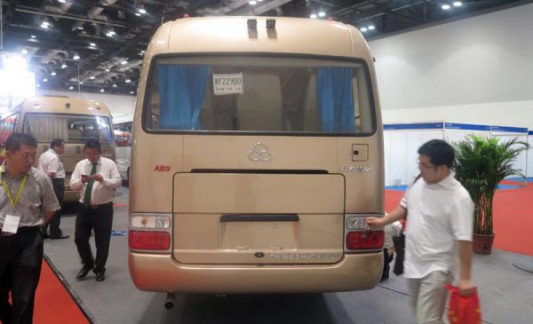Public Transportation Buses Mini Van Bus 26 Seat Tourist With Diesel Engine