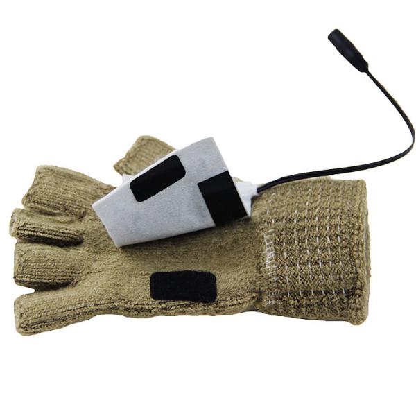 Luvas de aquecimento térmico USB elétrico de inverno Luvas de aquecimento para passeios ao ar livre