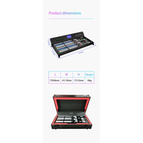 TYST Control Panel of BlackMagic ATEM Constellation and Television Studio series