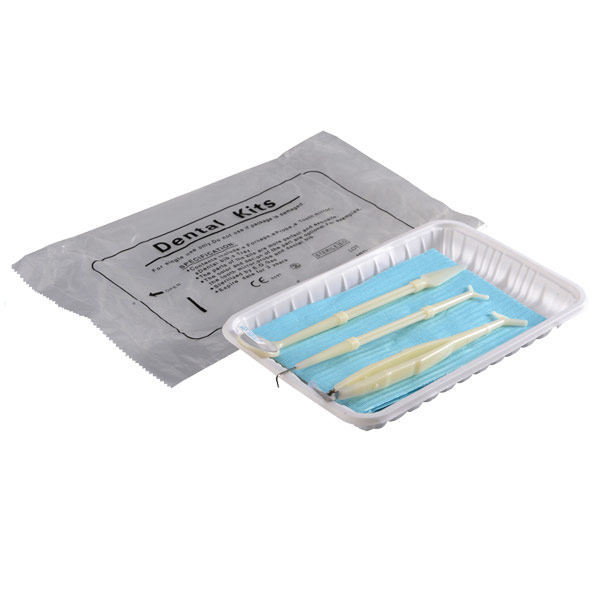 Multi-function Dental Supply Dental Instrument Set/Disposable Dental Kit Instrument Set, Face Shield Denture Box Micro Brush Dental Tray