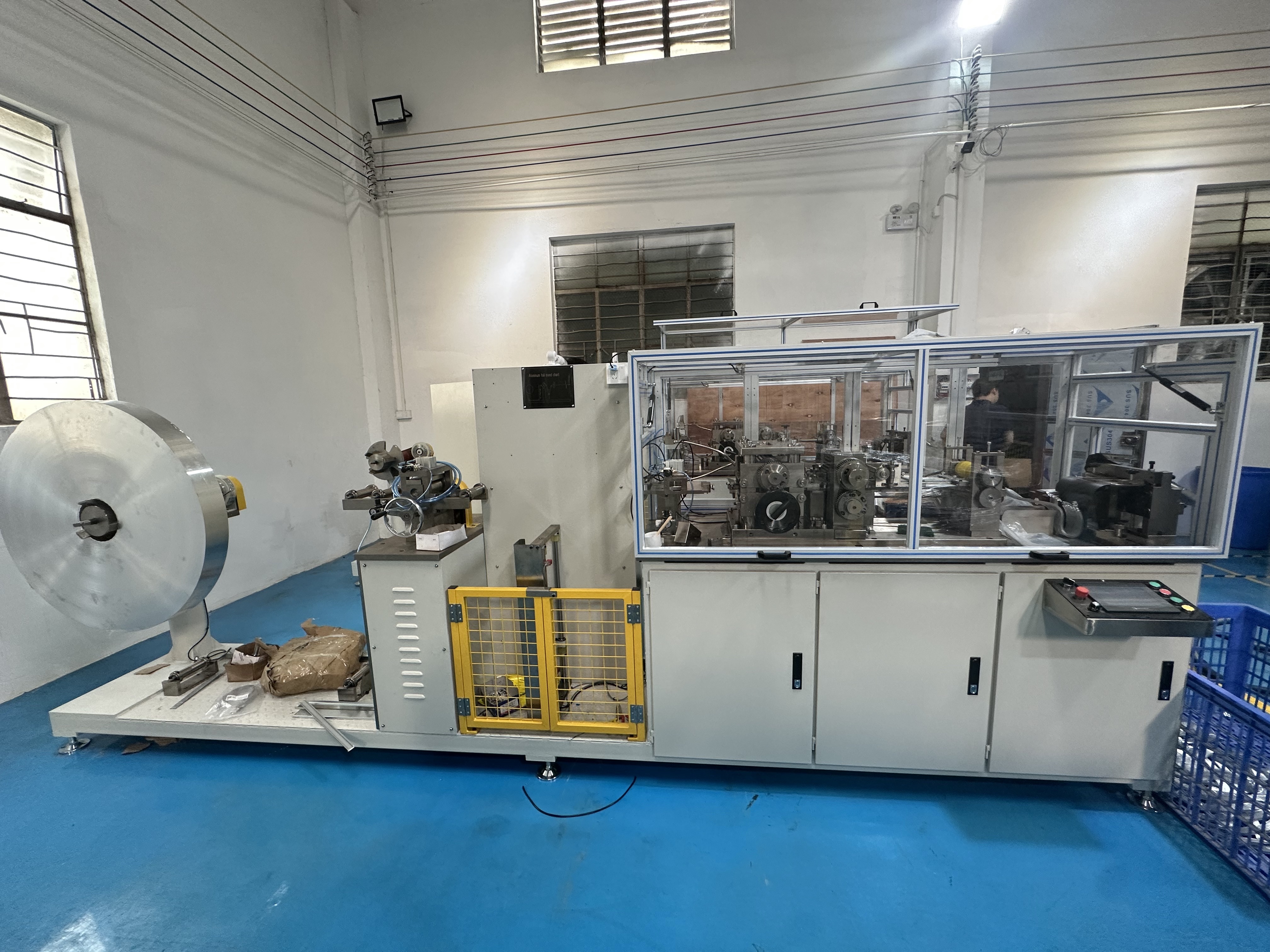 Automatic Radiator Fin Forming Machine for High-Speed Aluminum Fin Manufacturing