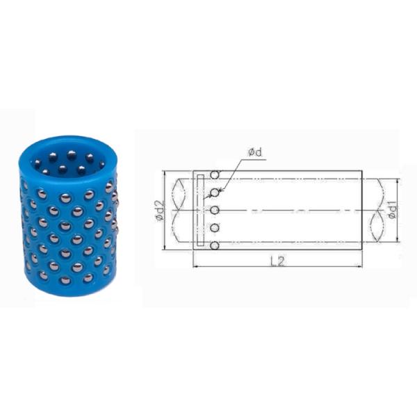 Ball Cages Ball Retainer Bush with POM Plastic Base and Bearing Steel Ball  ф16~50