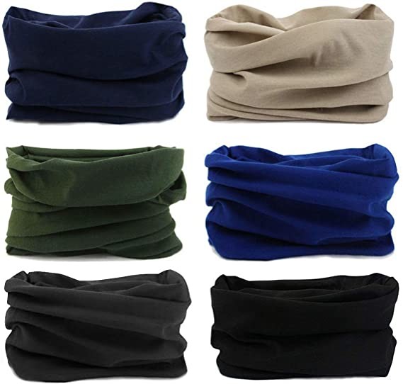 100% Cotton Face Cover Scarf