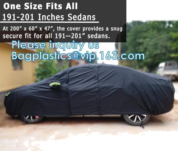 Folding Body Outdoor Full Car Cover, Car Cover Sedan, UV Protection Sedan Covers, Automobiles Exterior Cover